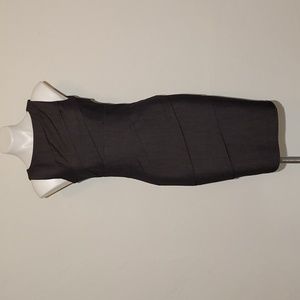 Calvin Klein Gray Sleeveless Sheath Dress